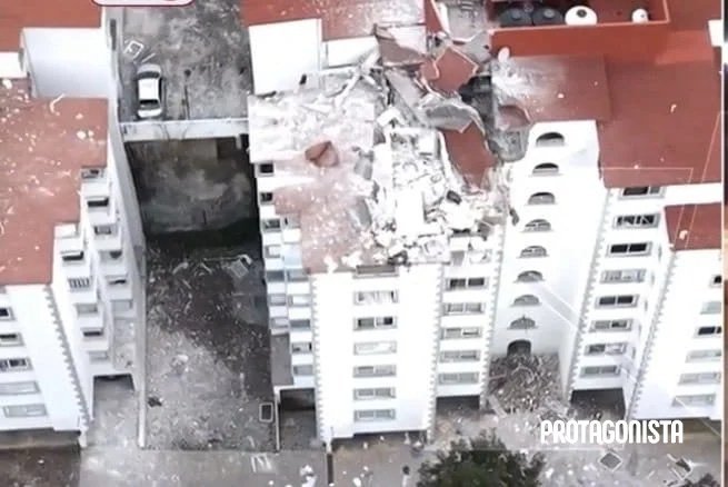 Explosión de gas en Huixquilucan deja tres heridos y destroza más de 40 departamentos en Residencial Los Yakis